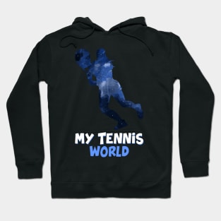 Tennis World Woman Hoodie